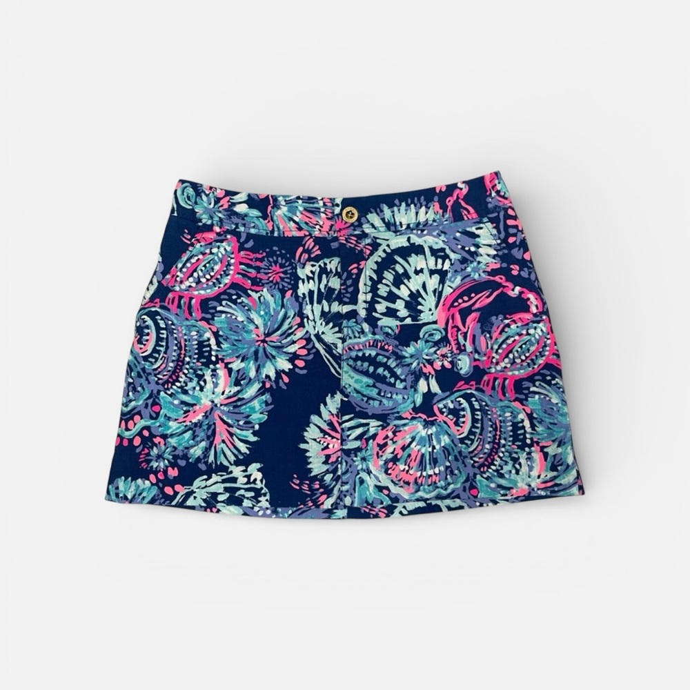 Lilly Pulitzer Nicki Skirt Floral Pattern